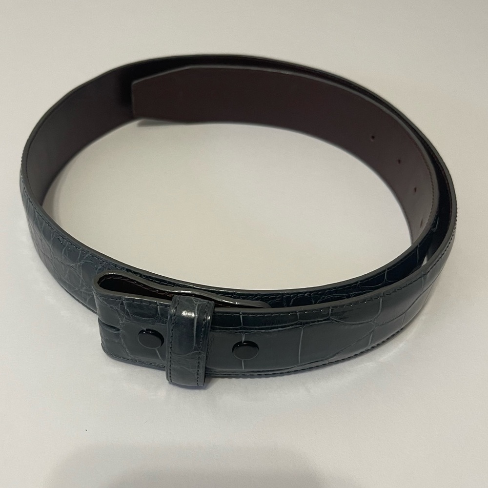 Kieselstein-Cord Alligator Belt Strap